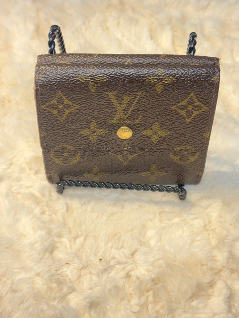 Authentic Louis Vuitton Monogram Trifold Wallet Snap Closure - Picture 14 of 15